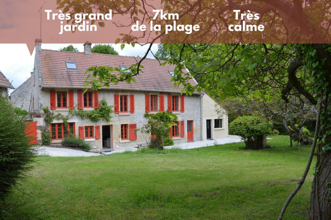Maison Typique - Tres Grand Jardin - 7Km De La Mer Fontaine-Henry Luaran gambar